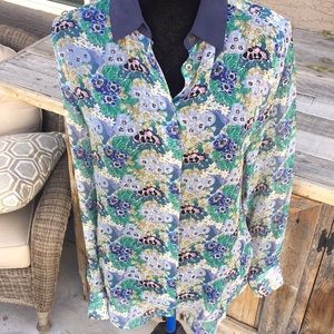 Equipment blouse silk S